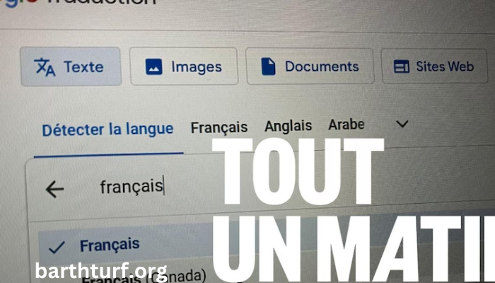 Google Traduction Français Anglais